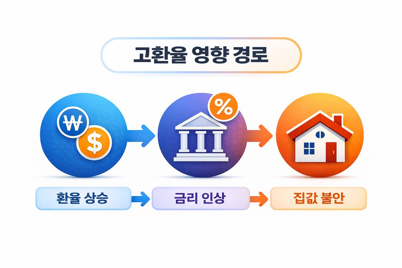 고환율 시대 부동산 영향 경로