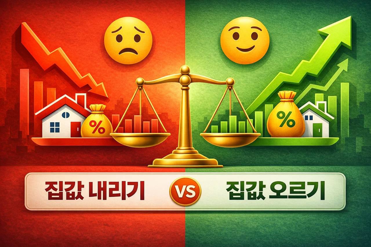 고환율 시대 집값 상승 vs 하락 비교