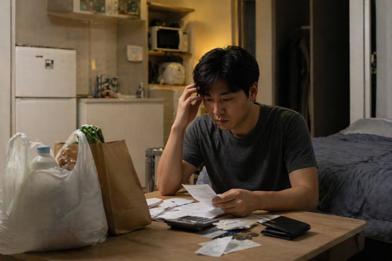 전세 월세 주거비 체크리스트를 보며 재계약과 이사를 고민하는 세입자