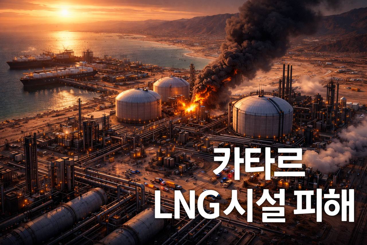 카타르 LNG 시설 피해