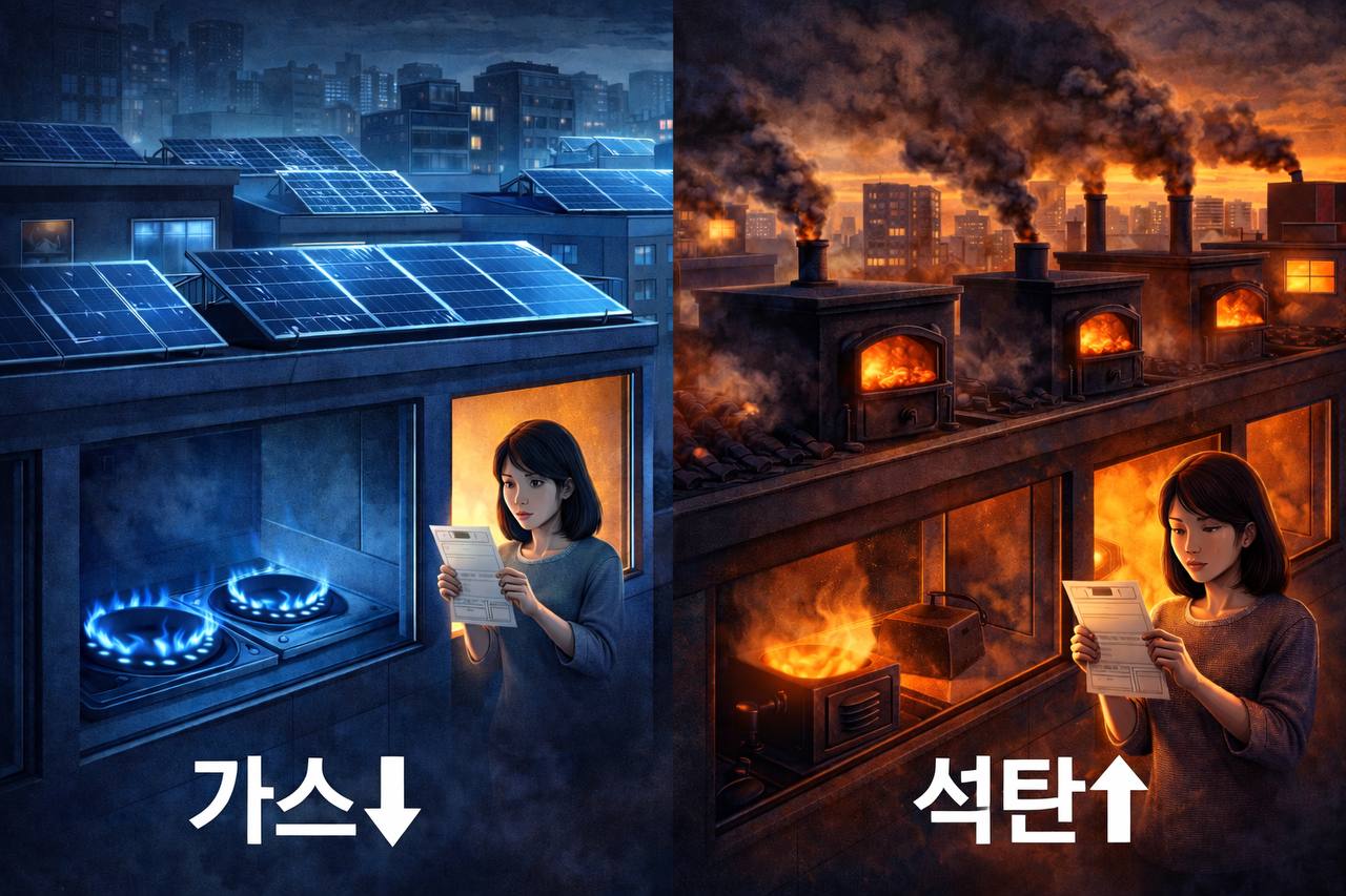 아시아 석탄 회귀