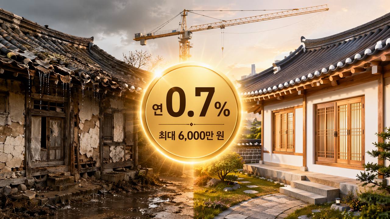 연 0.7%로 최대 6,000만 원… 서울시 저리융자, 내가 신청할 수 있나