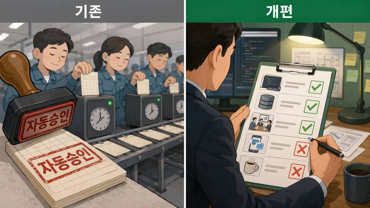 초과근무 개편 민간 영향